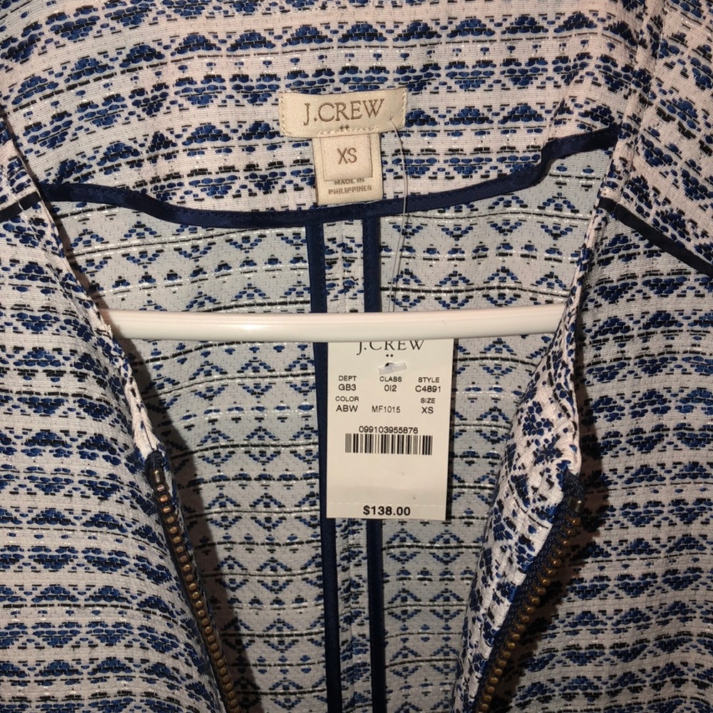 J. Crew Patterned Professional Jacket - Picture 6 of 6